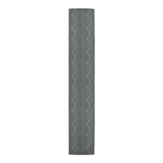 90" Lace Pattern Cotton Twill Runner